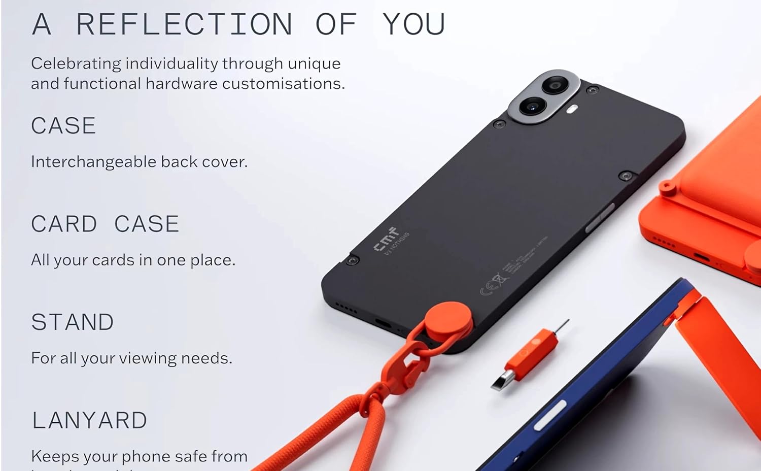 CMF BY NOTHING Phone 1 Stand (Orange)