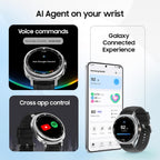 Samsung Galaxy Watch8 Classic (46mm LTE, Black) with 3nm Processor