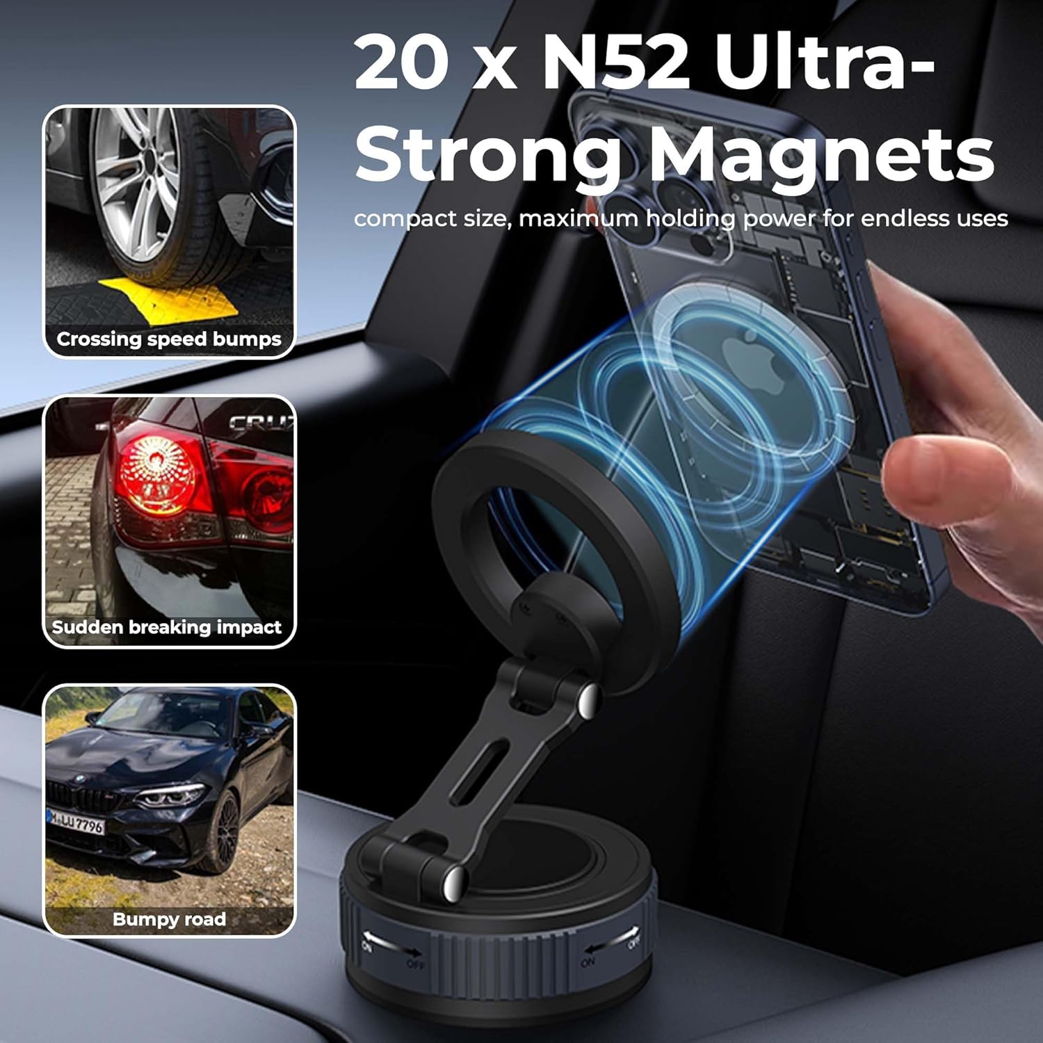 UltraProlink Car mobile holder for dashboard