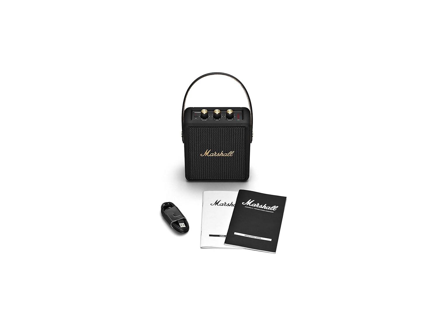 Marshall Stockwell II Portable Bluetooth Speaker with 20+ Hours Playtime