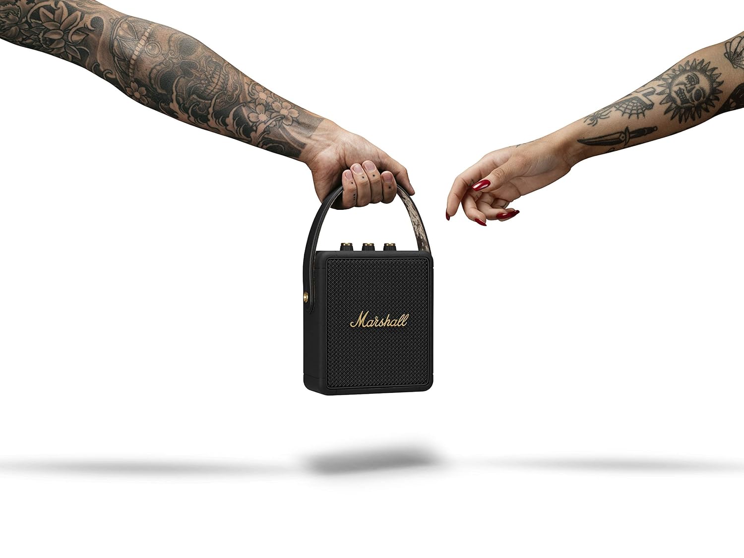 Marshall Stockwell II Portable Bluetooth Speaker with 20+ Hours Playtime
