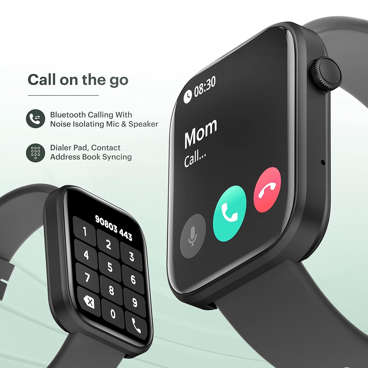 URBAN Nexus M Smart BT Calling Smart Watch (Midnight Black)