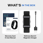 Pebble Qore 2 Smart Band Heart Rate | Black