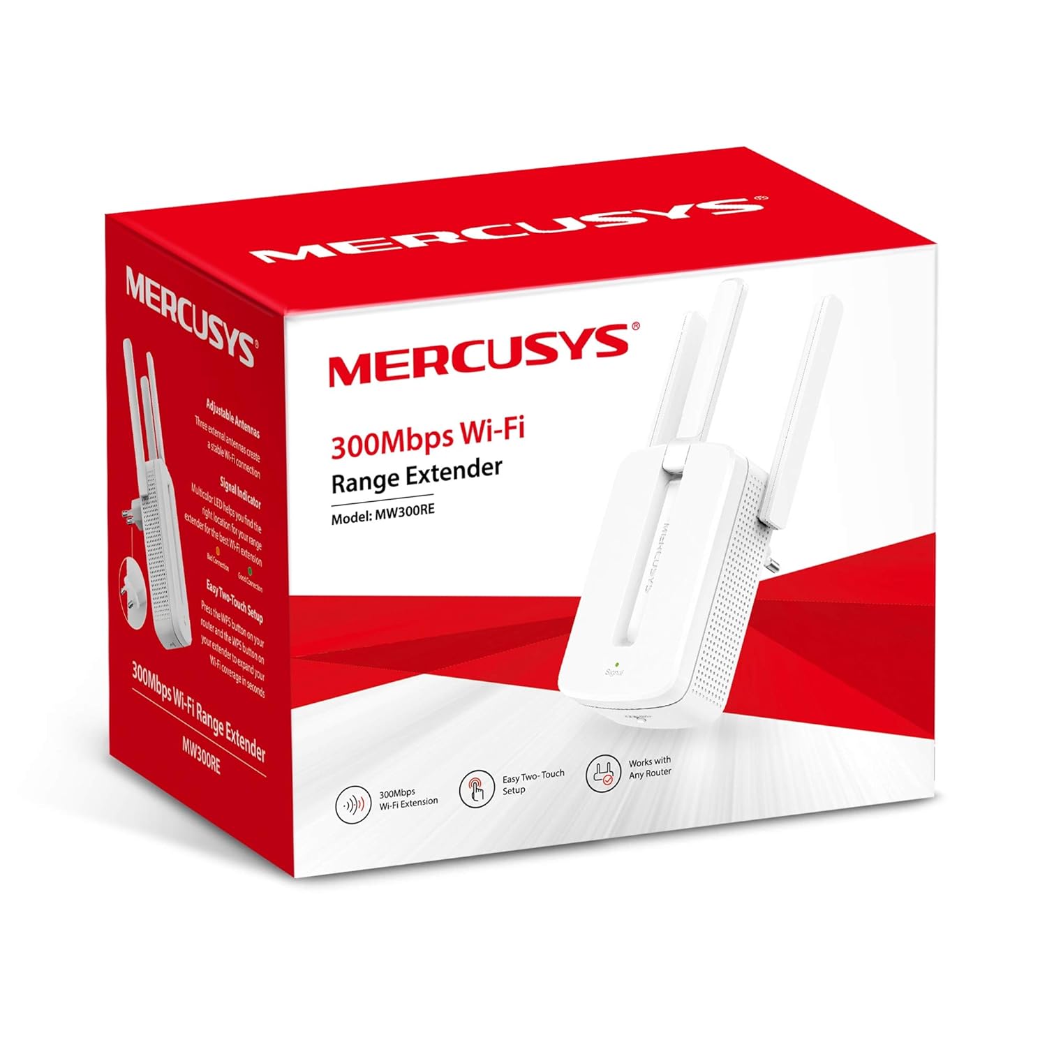 Mercusys MW300RE Wireless Repeater WiFi Booster