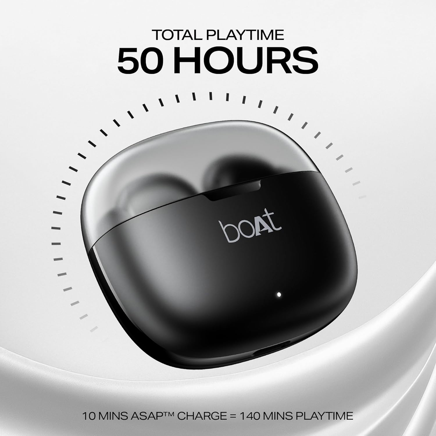 Boat Airdopes 212, 50H Battery, Bluetooth Earbuds