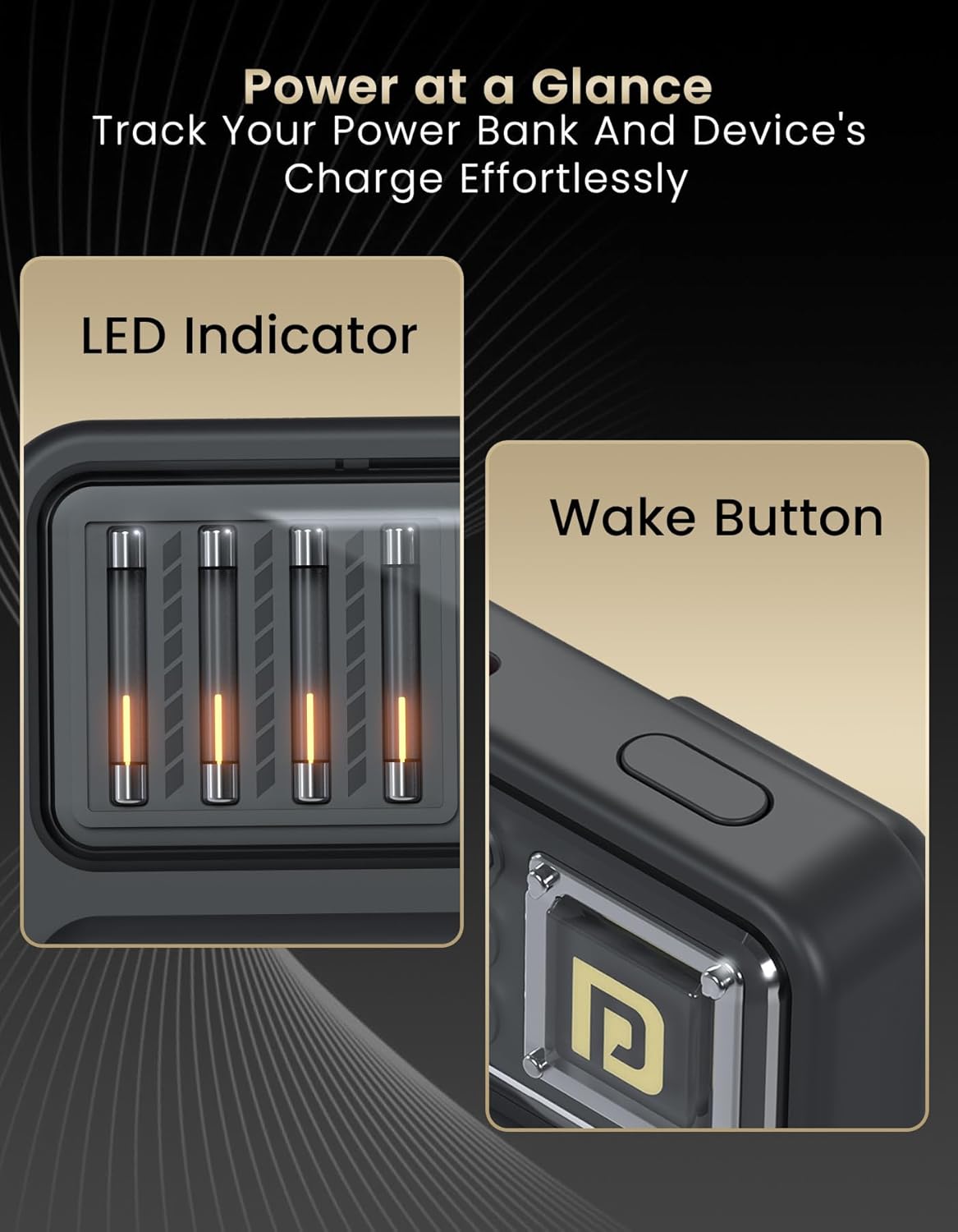 Portronics Luxcell Bind Mini 10k 10000mAh Nano Powerbank with 22.5W Fast Charging