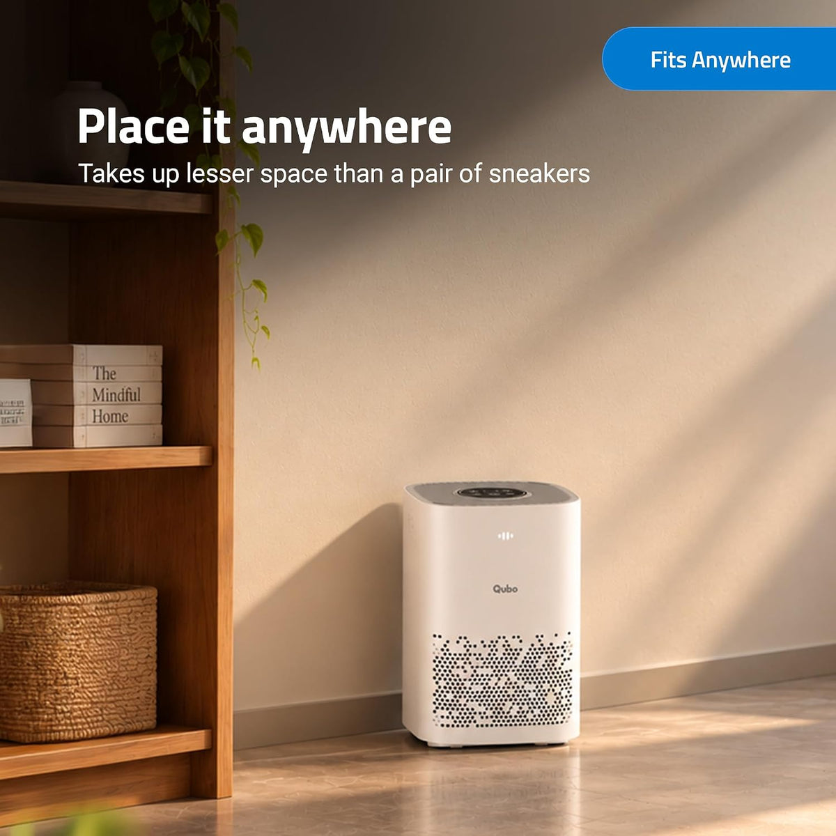 Qubo Smart Air Purifier Q150 Neo by Hero | Up to 180 Sq. Ft.