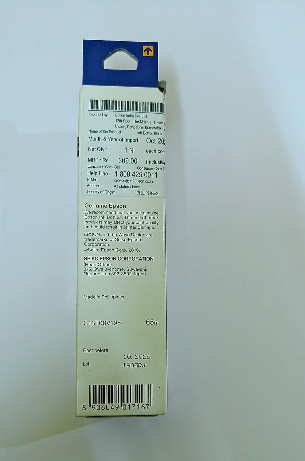 Epson 003 65 ml for EcoTank