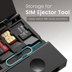 Portronics Mport 30 Plus Card Reader with Storage Case for microSD & SD Cards
