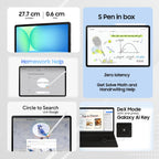 Samsung Galaxy Tab S10 FE, 27.7 cm (10.9 inch) Display,8 GB RAM, 128 GB , Wi-Fi + 5G Tablet