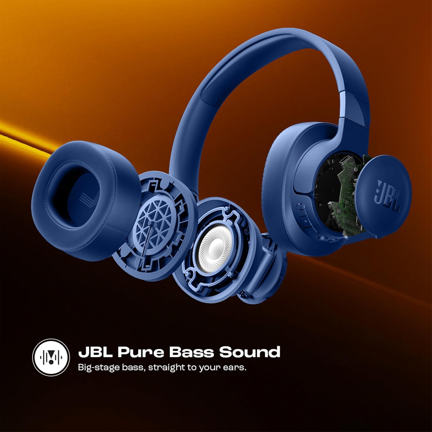 JBL Tune 770NC Wireless Over Ear ANC Headphones with Mic