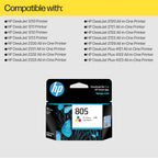 HP 805 Tri-Color Original Ink Cartridge