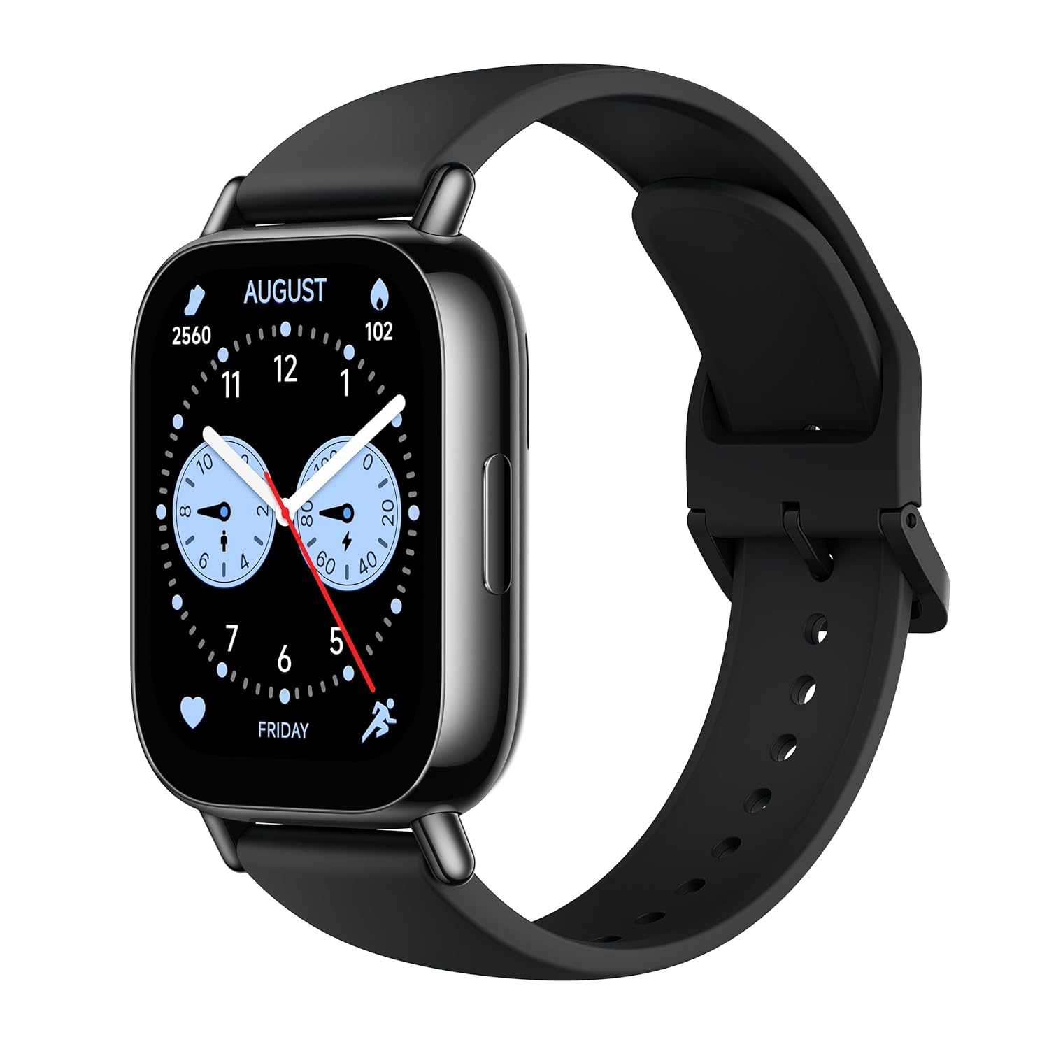 realme Smart Watch 2 | Super Bright 1.4 Inch HD Display (Black)