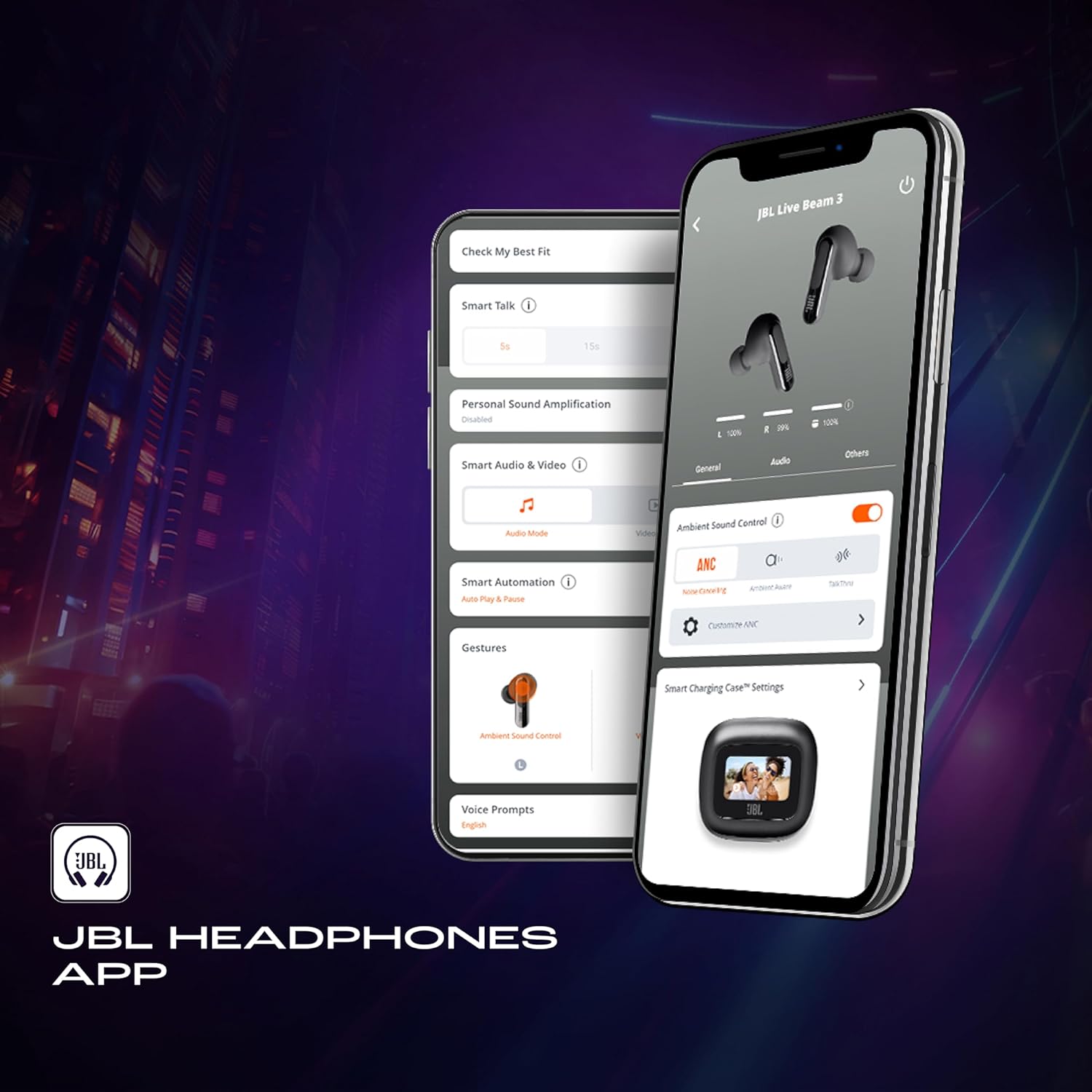 JBL New Launch Live Beam 3 TWS,Hi-Res Audio True ANC Earbuds