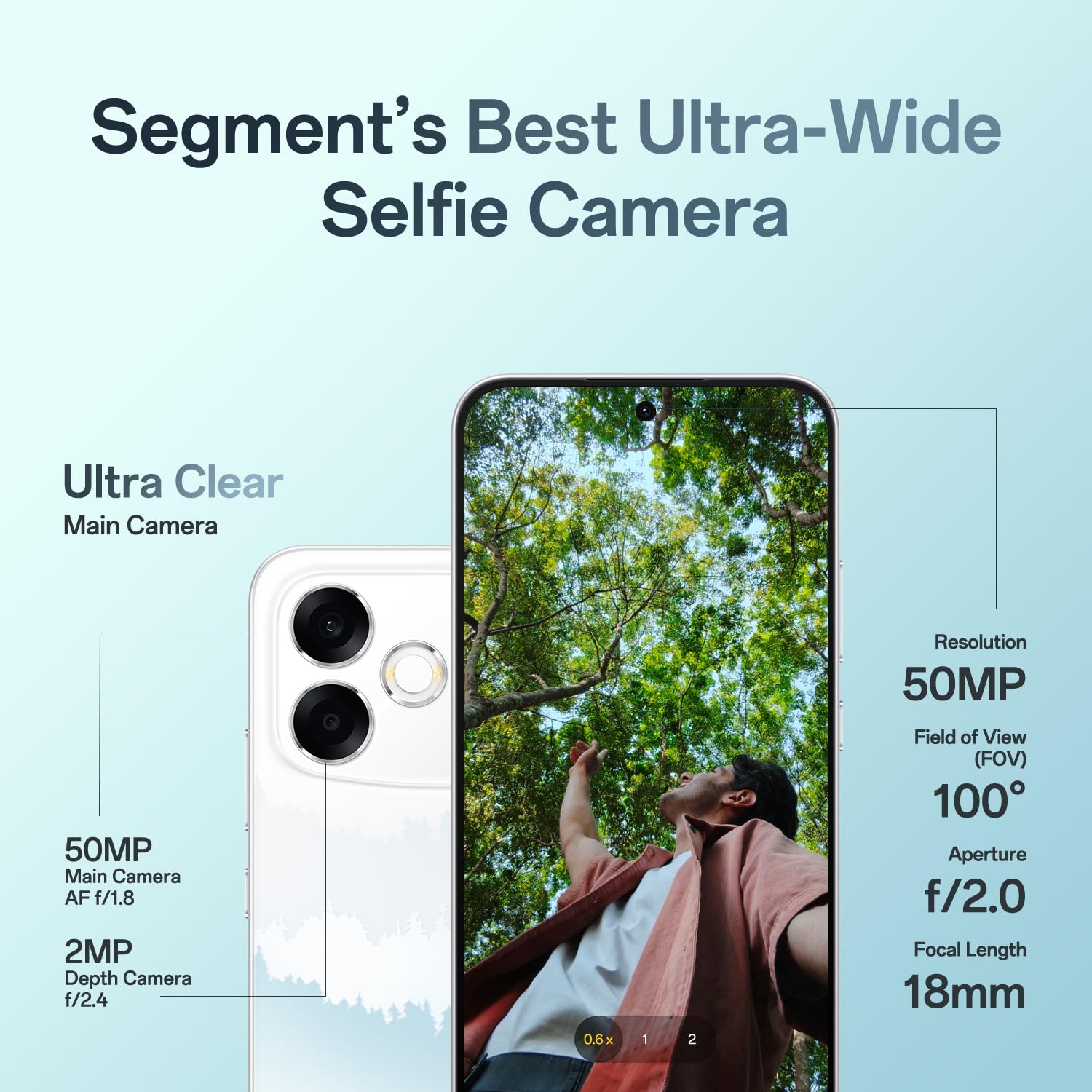 Oppo F33 Pro 5G Smartphone (8GB RAM, 256GB Storage, Misty Forest)