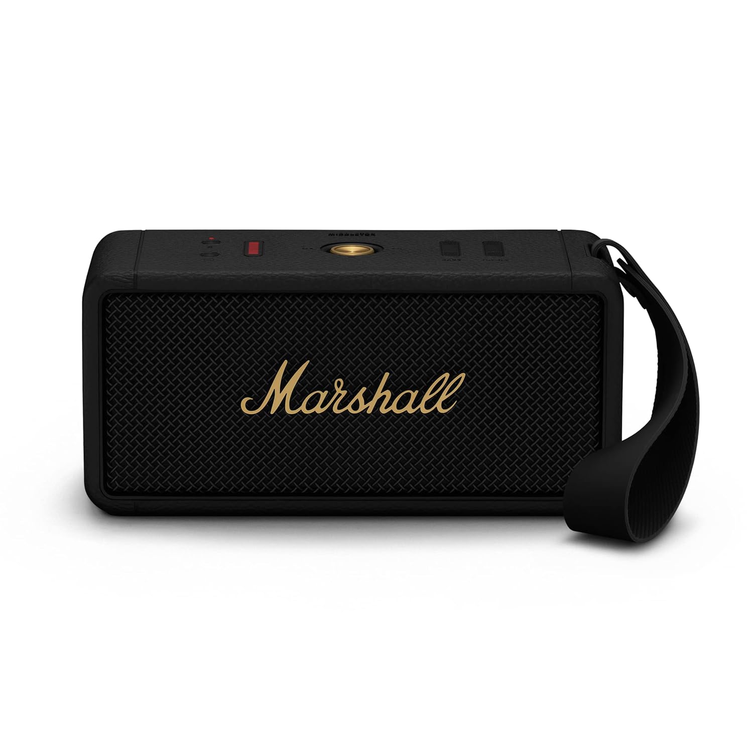 Marshall Middleton Portable Bluetooth Speaker (Black And Brass)