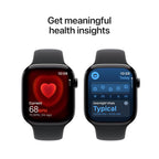 Apple Watch Series 11 GPS 46mm Jet Black Aluminium Case with Black Sport Band