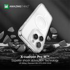 Amazing Thing Minimal MAG Drop Proof designed for iPhone 15 Pro MAX compatible with MagSafe case cover