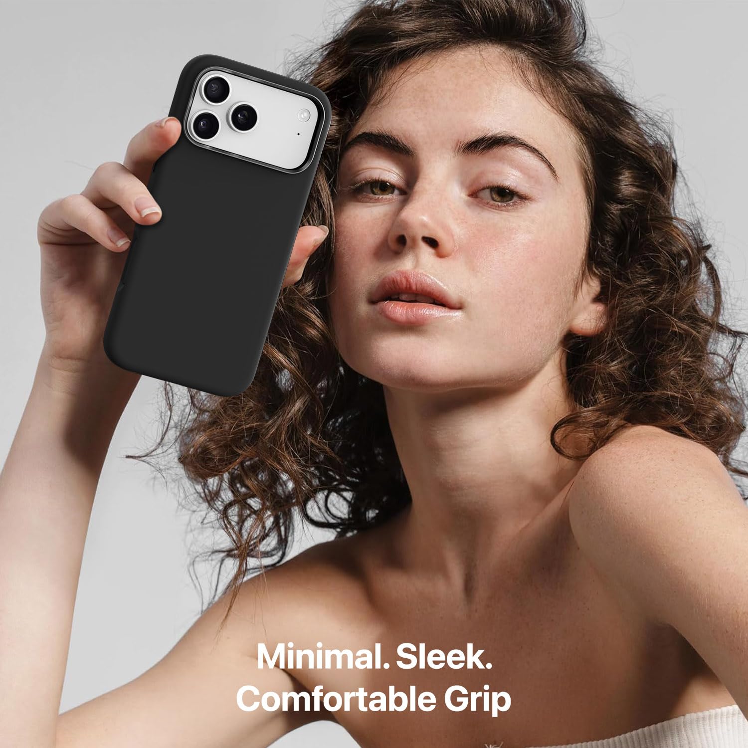 Vaku Luxos® Liquid Silicon Magpro TPU for iPhone 17 Pro Max - Black