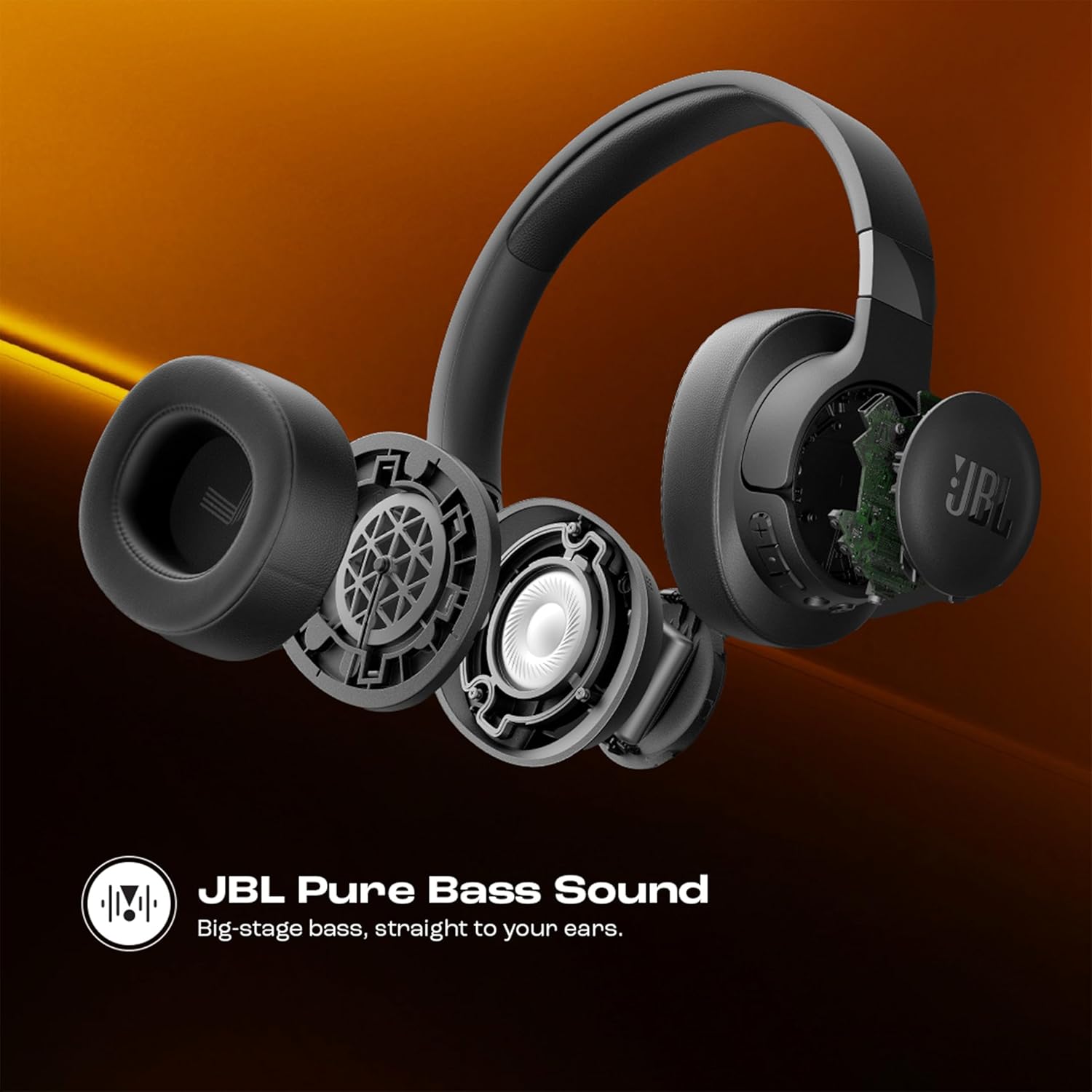 JBL Tune 770NC Wireless Over Ear ANC Headphones with Mic