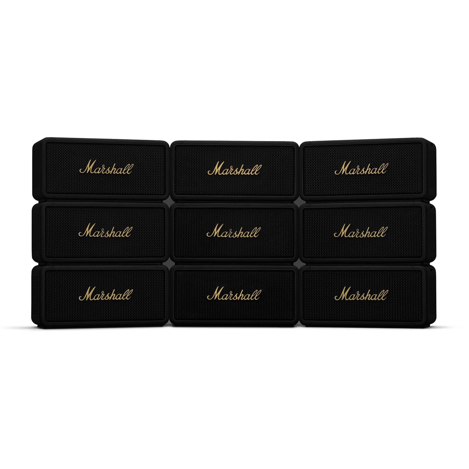 Marshall Middleton Portable Bluetooth Speaker - Black & Brass