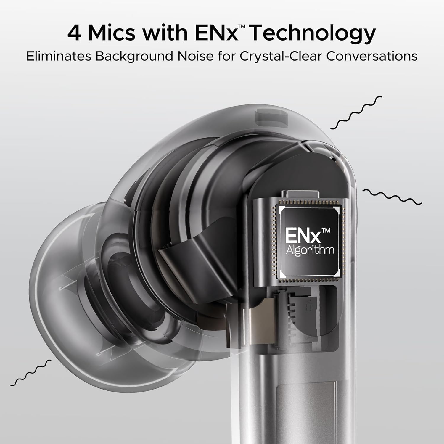 boAt Airdopes 111v2, Leather Finish |WS in Ear Earbuds Wireless Earphones with mic