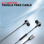 Honeywell Suono P70 Wired in Ear Earphones with Built in Mic 10mm*2 Drivers