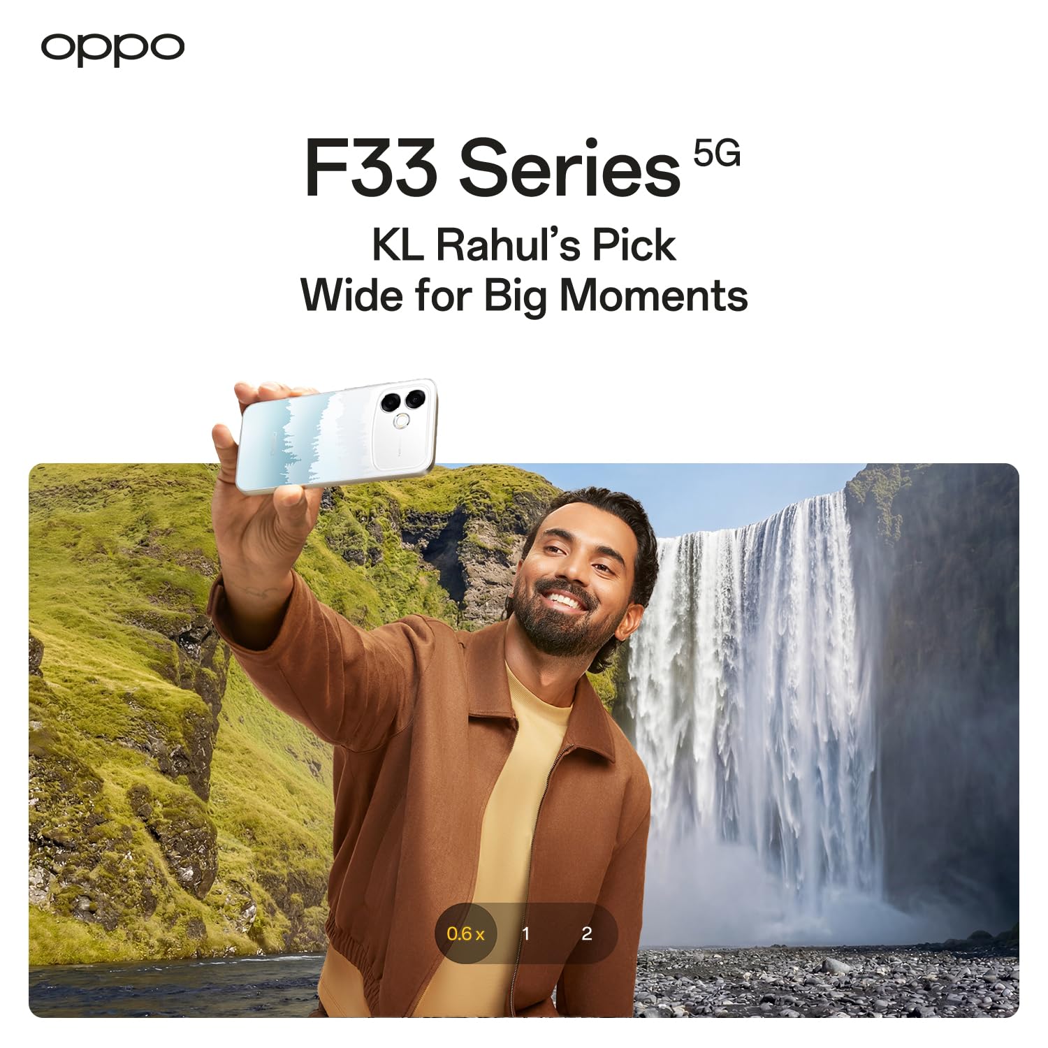 Oppo F33 Pro 5G Smartphone (8GB RAM, 256GB Storage, Misty Forest)