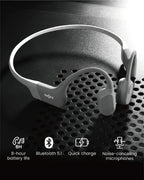 SHOKZ Openrun - On Ear Bluetooth Bone Conduction Sport Headphones