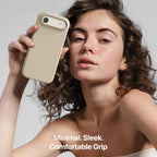 Vaku Luxos® Liquid Silicon Magpro TPU Back Cover Case for iPhone 17 Air - Gold