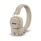 Marshall Major V Wireless On Ear Headphones - Cream