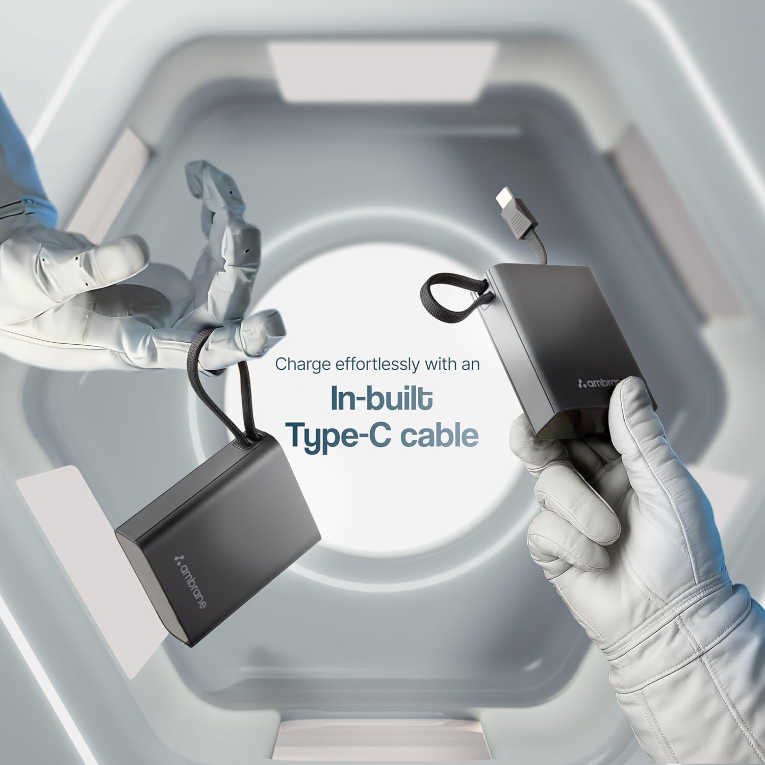 Ambrane 10000mAh Smallest Pocket Size Powerbank