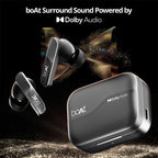 boAt Airdopes 800 Bluetooth Wireless Earbuds (Interstellar Black)