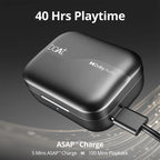 boAt Airdopes 800 Bluetooth Wireless Earbuds (Interstellar Black)
