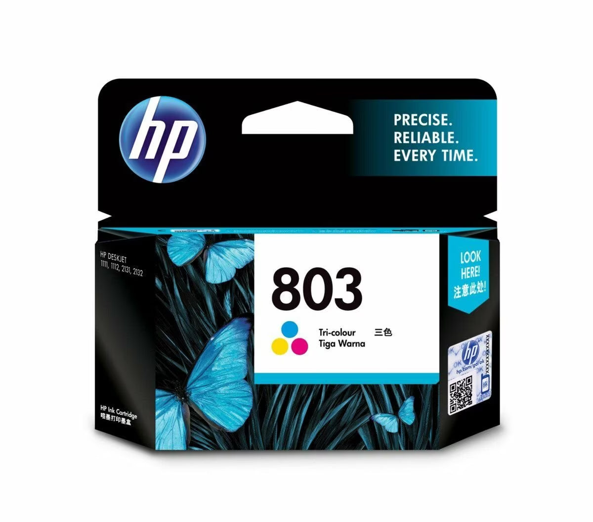 HP 803 Color Original Ink Cartridge