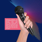 FINGERS Mic-W5 Wired Microphone