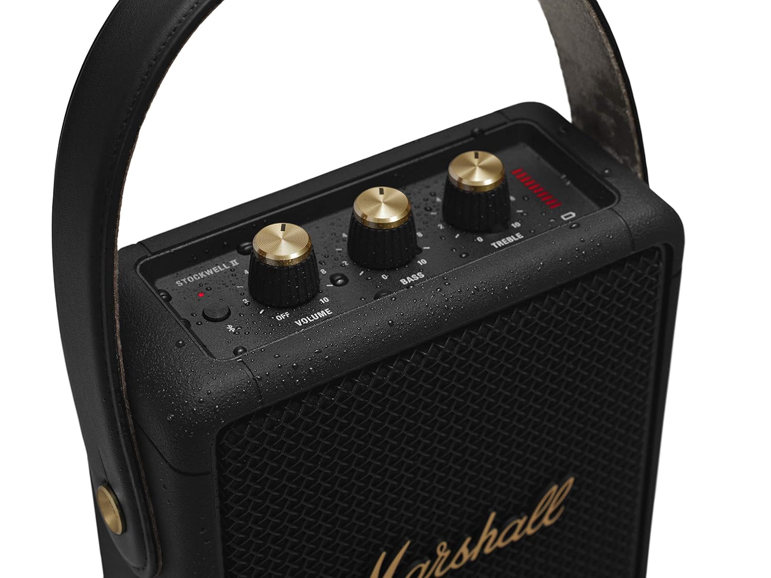 Marshall Stockwell II Portable Bluetooth Speaker with 20+ Hours Playtime