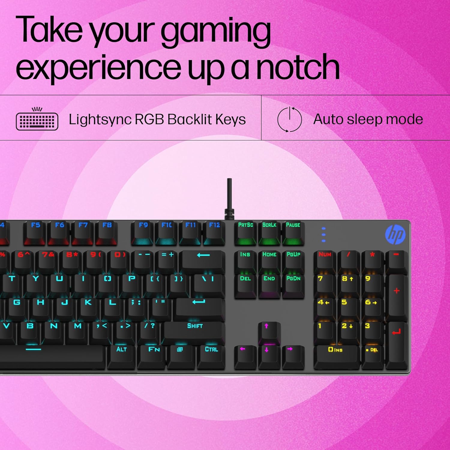 HP GK400F Mechanical Gaming Keyboard