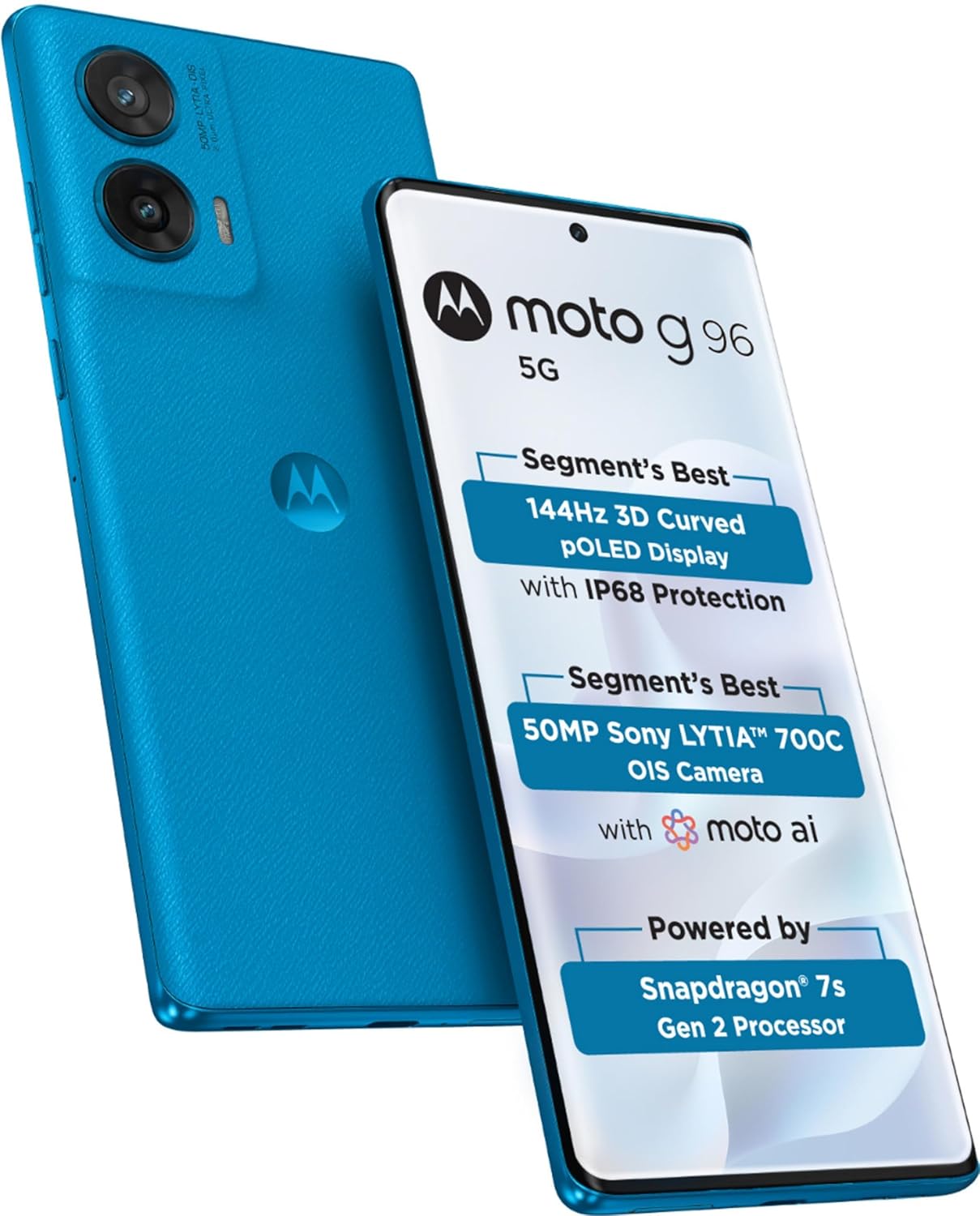 Motorola G96 144Hz 3D Curved pOLED