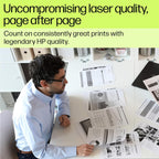 HP Laser 1008w Printer, Wireless, Single Function, Print, Hi-Speed USB 2.0, Up to 21 ppm, 150-sheet Input Tray, 100-sheet Output Tray, 10,000-page Duty Cycle