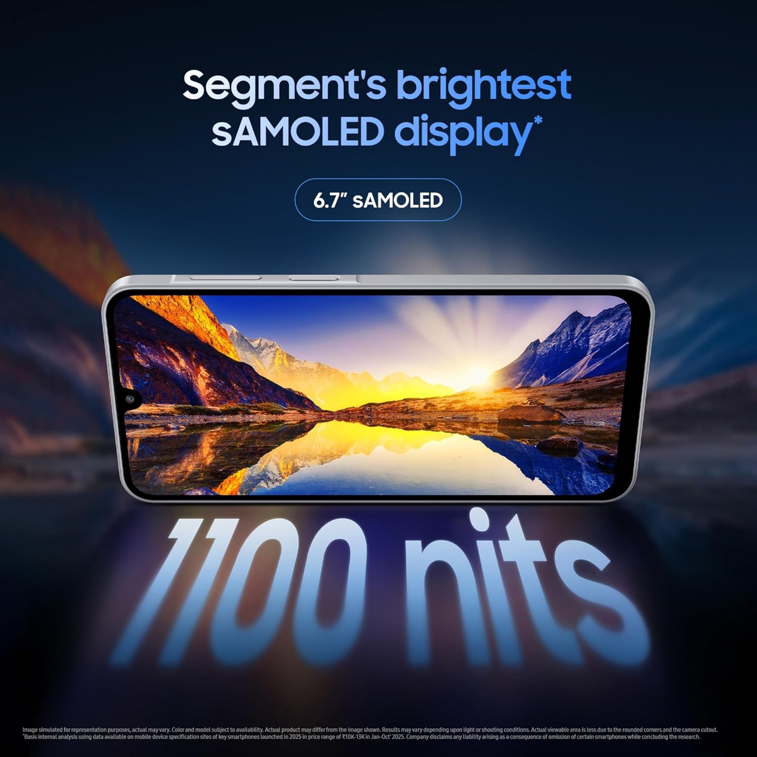 Samsung Galaxy M17 5G Mobile (Sapphire Black, 4GB RAM, 128GB Storage)