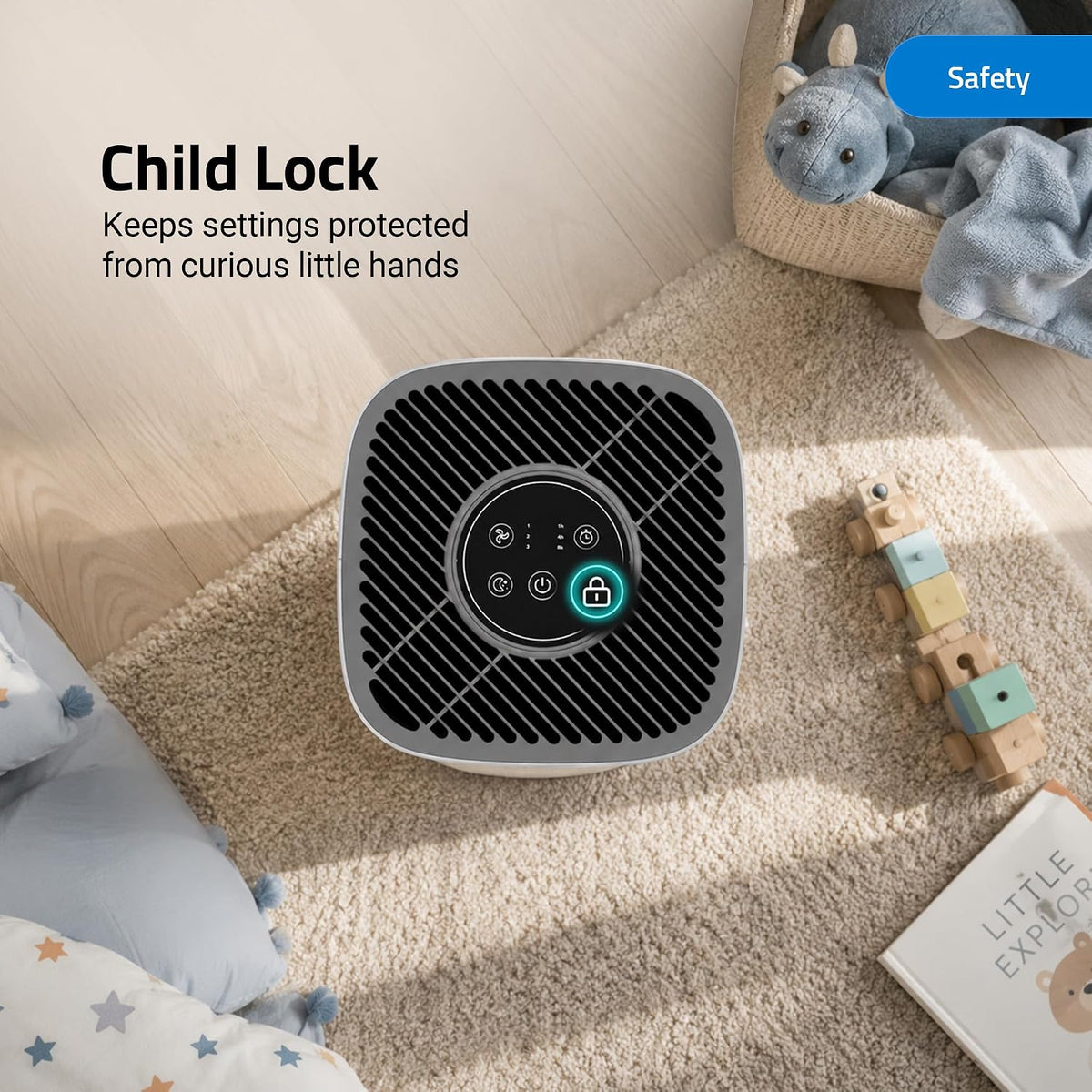 Qubo Smart Air Purifier Q150 Neo by Hero | Up to 180 Sq. Ft.