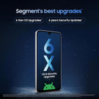 Samsung Galaxy M17 5G Mobile (Sapphire Black, 8GB RAM, 128GB Storage)