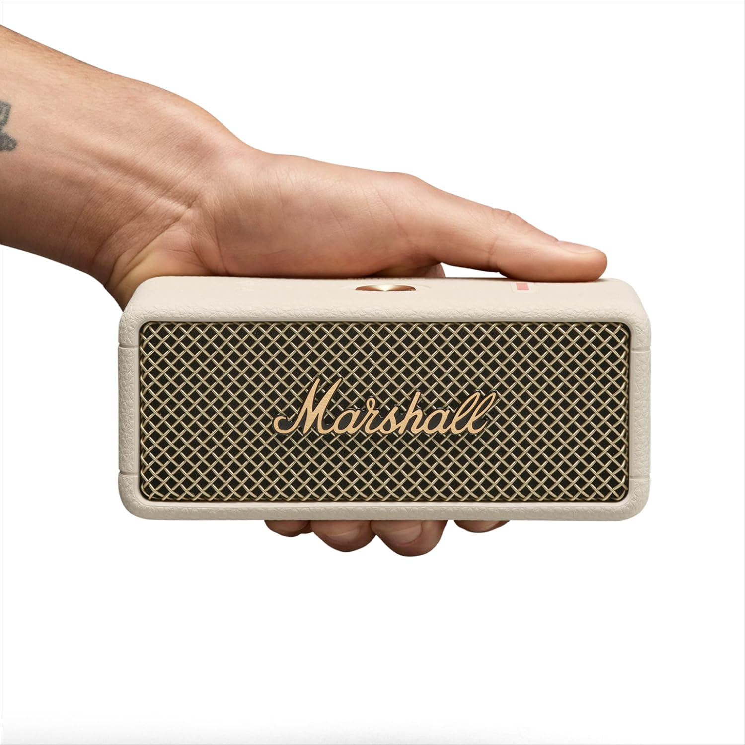 Marshall Emberton III Compact Portable Bluetooth Speaker - Cream