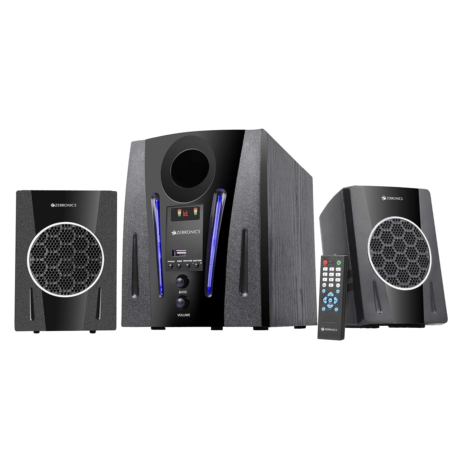 Zebronics ZEB-BT2150RUF Wireless Bluetooth Multimedia Speaker