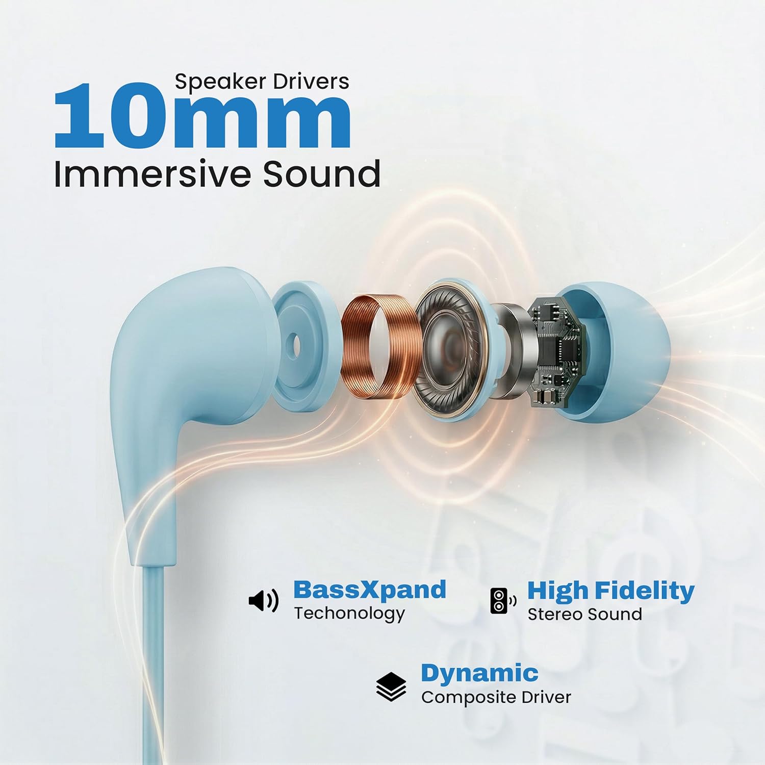 EVM Type-C Wired Earphone