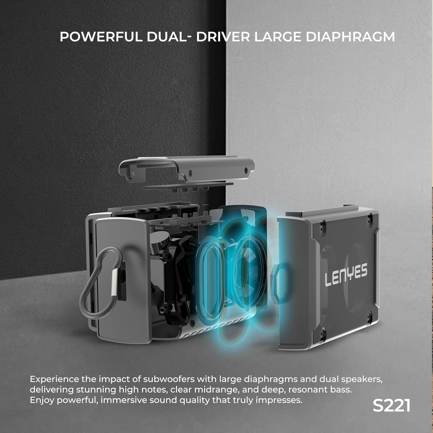 Lenyes S221 Bluetooth Speaker