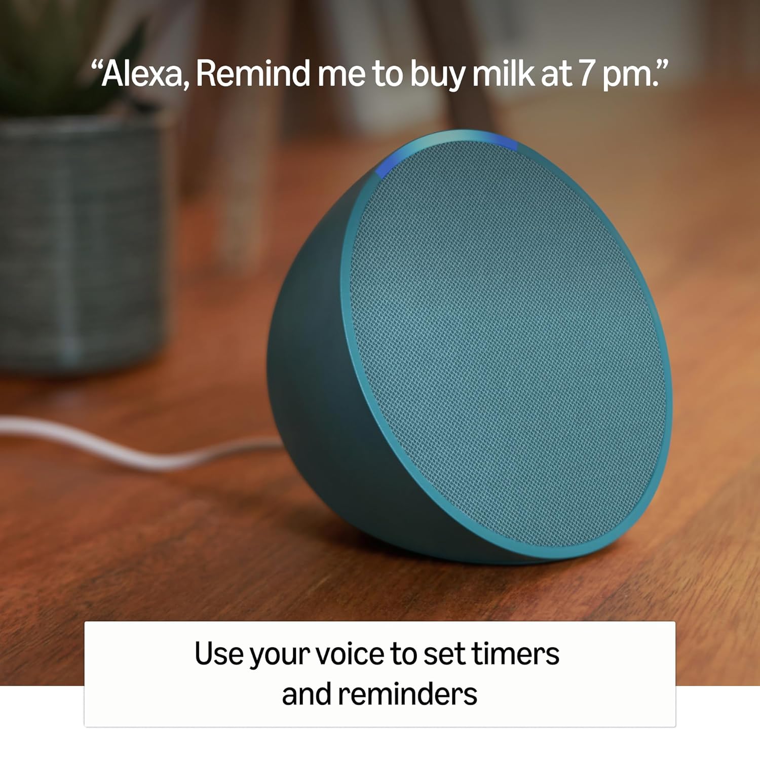 Amazon Echo Pop| Smart speaker with Alexa and Bluetooth