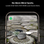 Pebble Drop Tag Worldwide Tracking | Apple Find My App Compatible