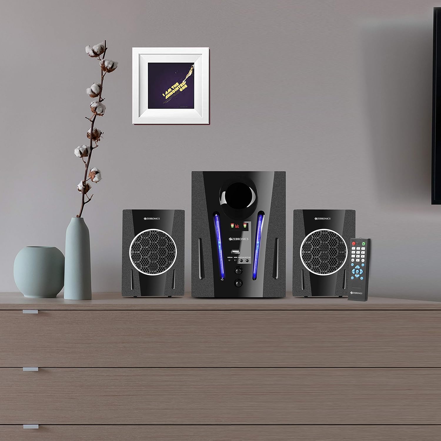 Zebronics ZEB-BT2150RUF Wireless Bluetooth Multimedia Speaker